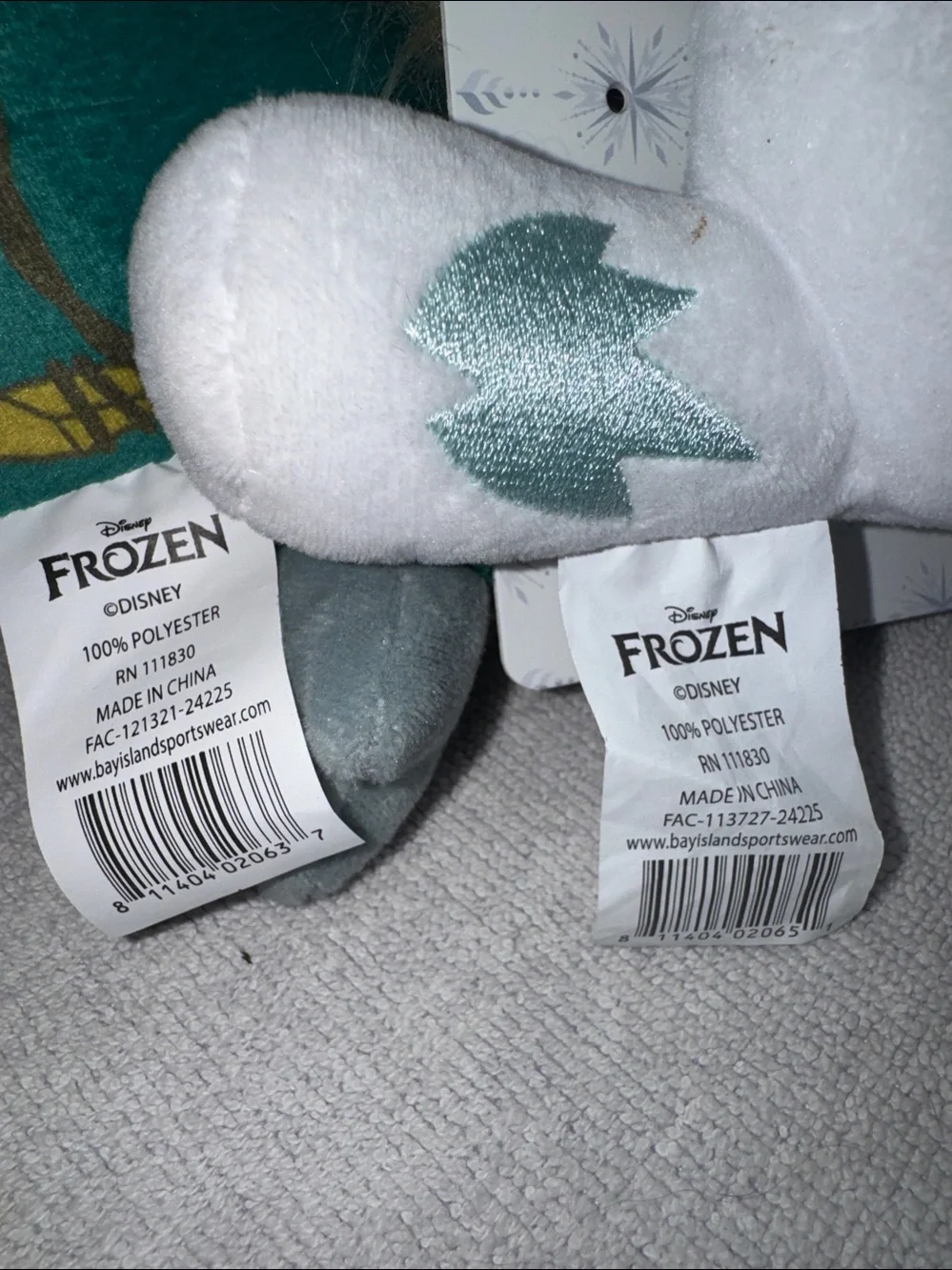 Disney ‘Frozen’ Plush Dog Toy Duo - NEW in packaging!